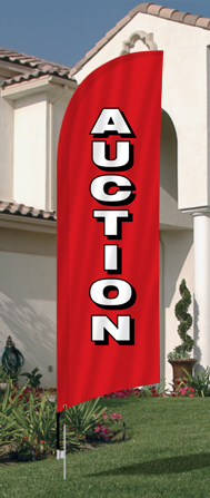 Real Estate Auction on Custom Designed Signs For Auctioneers