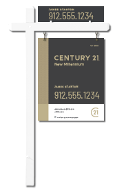 Century 21® Hanging Signs with Color Photo